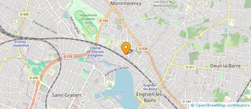 localisation de l'entreprise CAB  SOISY-SOUS-MONTMORENCY