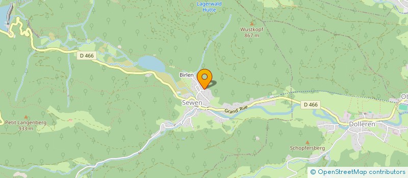 localisation de l'entreprise CAB  SEWEN