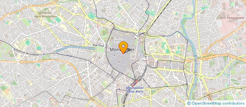 localisation de l'entreprise CAB à MONTPELLIER
