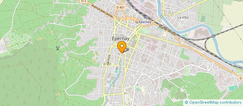 localisation de l'entreprise CAB à EPERNAY