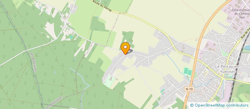 localisation de l'entreprise CAB  LE PERRAY-EN-YVELINES