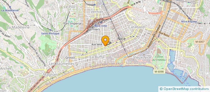 localisation de l'entreprise CAB AFFAIR DEVELOP ENTREP COMMER INTERNA à NICE