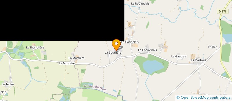 localisation de l'entreprise CAB-ANNE  LA CHAPELLE-GLAIN