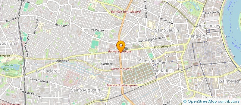 localisation de l'entreprise CAB AQUIT JURID JUDIC FIS BREYNE ASSOCIE  BORDEAUX