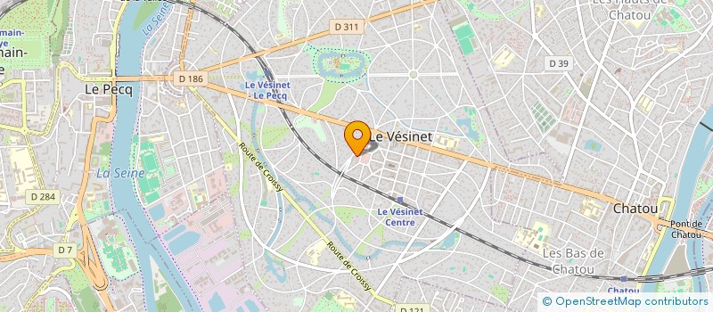 localisation de l'entreprise CAB BROTONNE S ET VIGUES M  LE VESINET