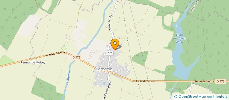 localisation de l'entreprise CAB COMPAGNIE  CORBERON