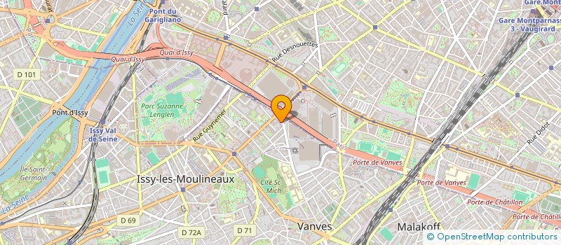 localisation de l'entreprise CAB CONFORT à ISSY-LES-MOULINEAUX