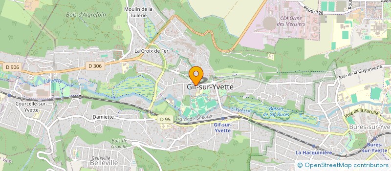 localisation de l'entreprise CAB DENTAIRE DU DR ERIC EXCOFFIER SELARL ... à GIF-SUR-YVETTE