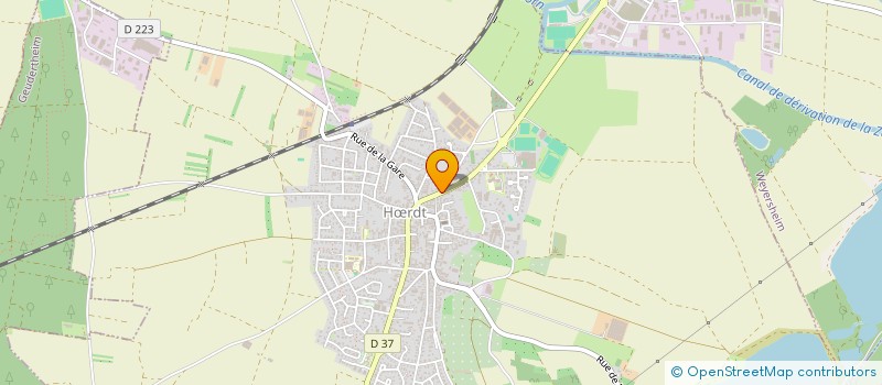 localisation de l'entreprise CAB DENTAIRE DU DR OLIVIER LIEGEOIS  HRDT