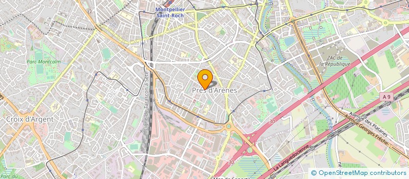 localisation de l'entreprise CAB DERMATO SCHVED RICHE BEAUVAIS à MONTPELLIER