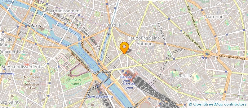 localisation de l'entreprise CAB'DEV  PARIS