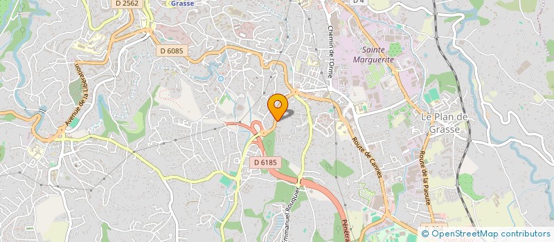 localisation de l'entreprise CAB DEVELOPP COORDIN MAITRE OEUVRE  GRASSE