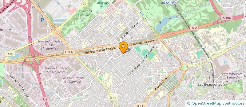 localisation de l'entreprise CAB DRIVERS SERVICES à TREMBLAY-EN-FRANCE