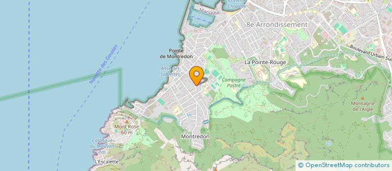 localisation de l'entreprise CAB ETUDES GESTION INFORMAT COMPTABLE à MARSEILLE