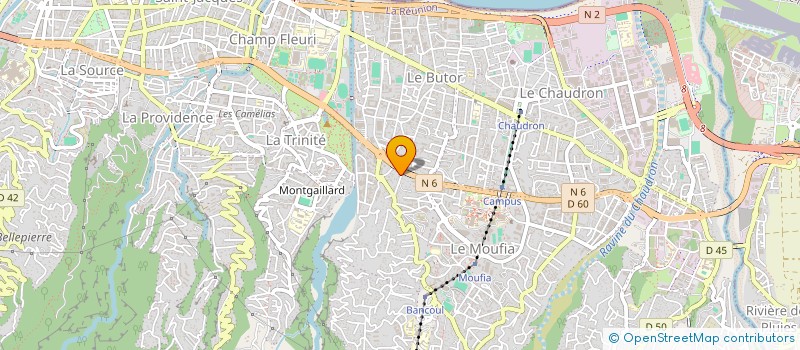 localisation de l'entreprise CAB EXPERT à SAINT-DENIS