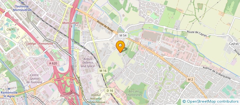localisation de l'entreprise CAB EXPERT.DIAGNOSTIC IMMOB GD TOULOUSE à TOULOUSE