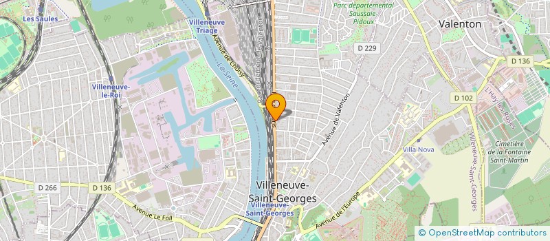 localisation de l'entreprise CAB GH à VILLENEUVE-SAINT-GEORGES