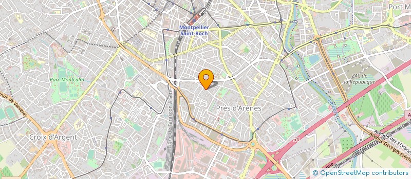 localisation de l'entreprise CAB GP à MONTPELLIER