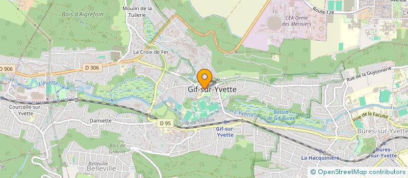localisation de l'entreprise CAB GYNECO NEDELLEC MOURAUD à GIF-SUR-YVETTE