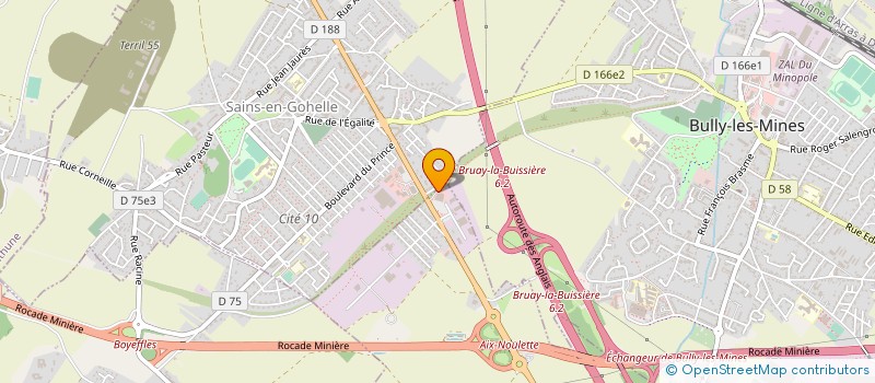 localisation de l'entreprise CAB HOLDING  AIX NOULETTE