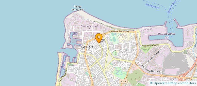 localisation de l'entreprise CAB INFIRM BOSVIEL-DEBAST à LE PORT