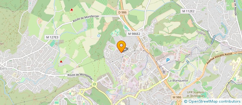 localisation de l'entreprise CAB INVEST  GRABELS