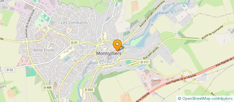 localisation de l'entreprise CAB LESAUVAGE GILLE GUERRAND GOASDOUE  MONTIVILLIERS