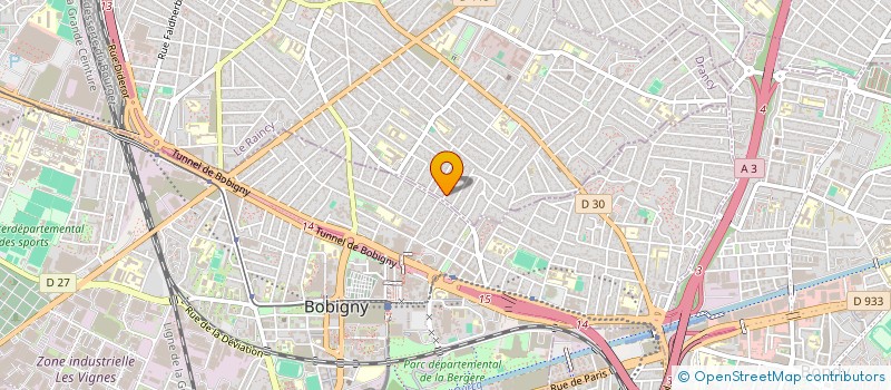 localisation de l'entreprise CAB LINE SERVICES à DRANCY