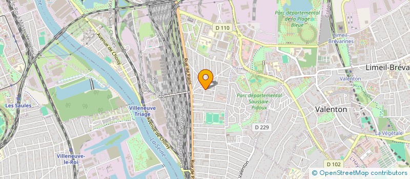 localisation de l'entreprise CAB LY à VILLENEUVE-SAINT-GEORGES