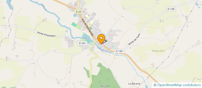 localisation de l'entreprise CAB MED  BAIS