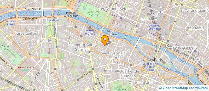 localisation de l'entreprise CAB MEDI MARCHAND ZAZOUN PILATE  PARIS