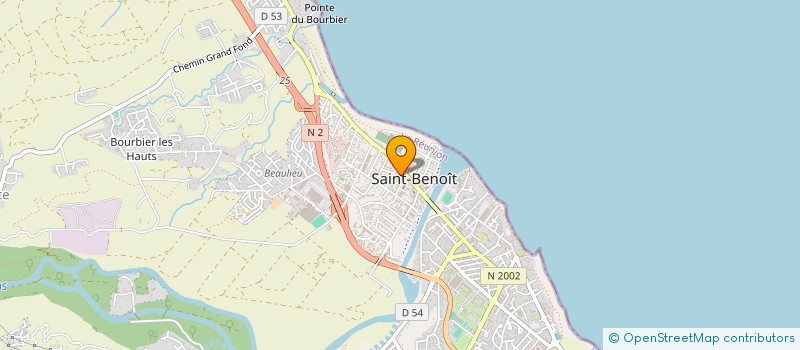 localisation de l'entreprise CAB MEDICAL CHANE-LAI G. ET CHANE PAUL à SAINT-BENOIT