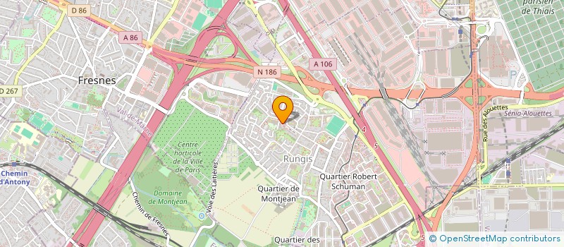 localisation de l'entreprise CAB MEDICAL DR JOHANN ROY ET MILACHON  RUNGIS