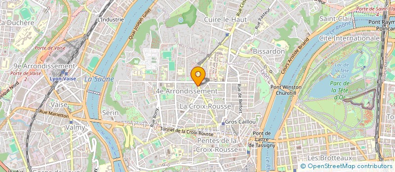 localisation de l'entreprise CAB. MEDICAL DRS TOPENOT WINICKI-TOPENOT  LYON