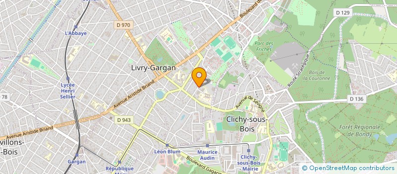 localisation de l'entreprise CAB PRESTIGE à LIVRY-GARGAN