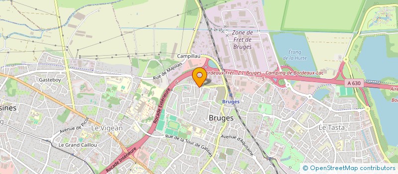 localisation de l'entreprise CAB REEDUCAT FONCTIONN BALNEOTHERAPIE  BRUGES