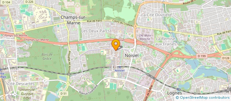 localisation de l'entreprise CAB TAN MOBILITE  NOISIEL