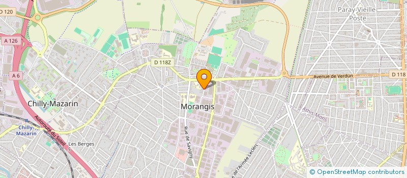 localisation de l'entreprise CAB TO CITY à MORANGIS