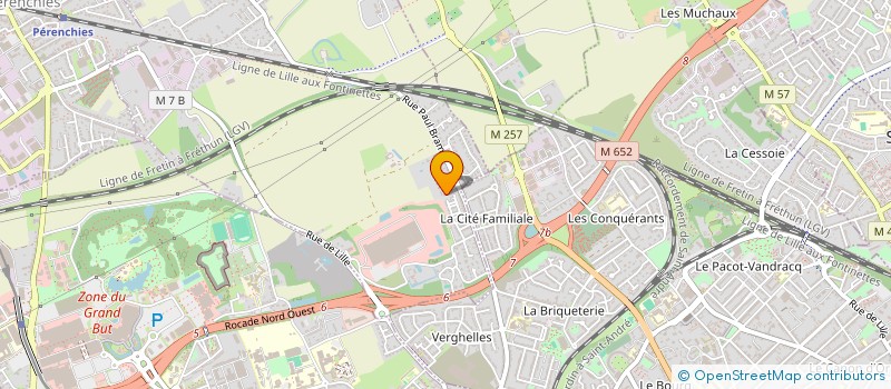 localisation de l'entreprise CABA  LOMPRET