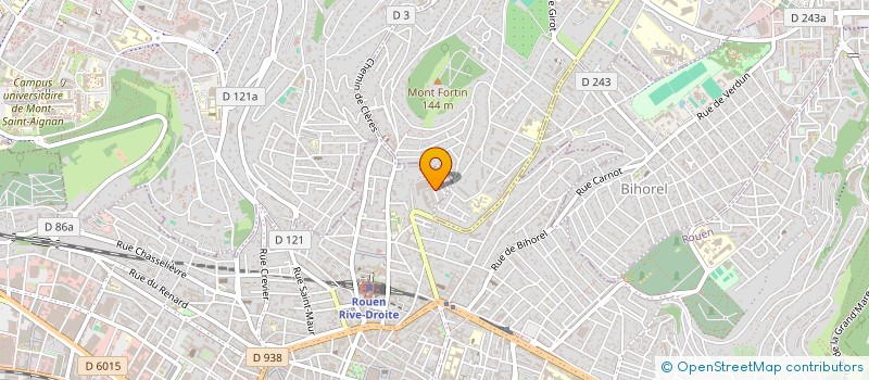 localisation de l'entreprise CABA-PG à ROUEN