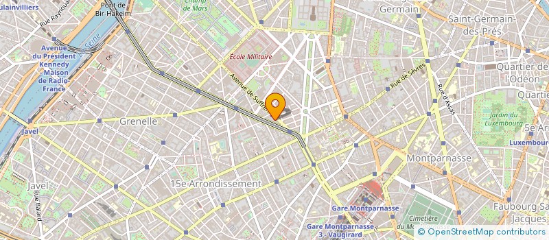 localisation de l'entreprise CABADINE à PARIS