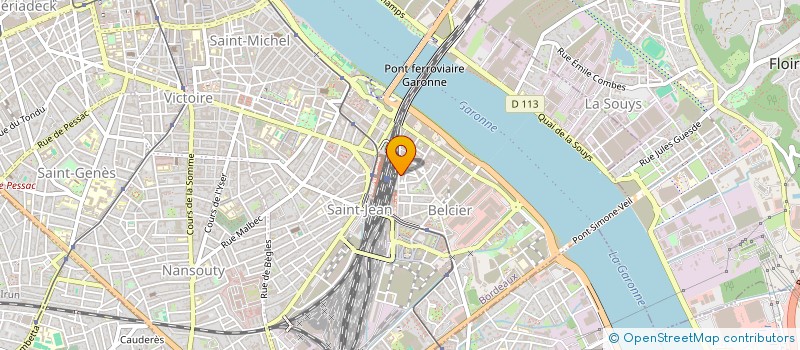 localisation de l'entreprise CABAJA  BORDEAUX
