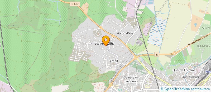 localisation de l'entreprise CABALAN  NARBONNE
