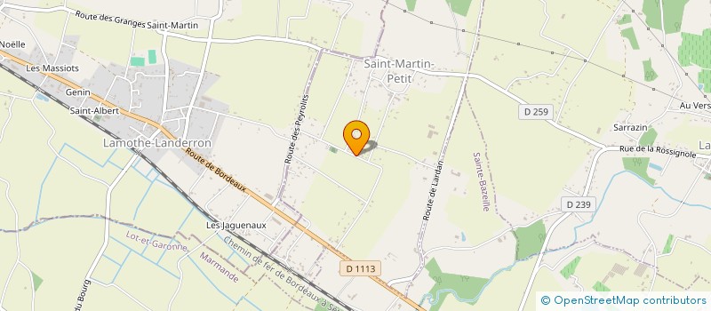 localisation de l'entreprise CABALE PROD  SAINT-MARTIN-PETIT