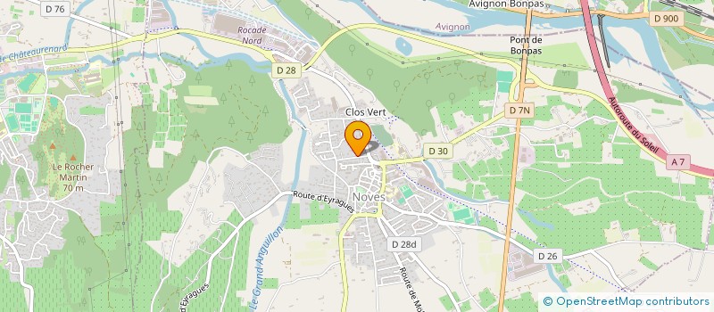 localisation de l'entreprise CABALEX  NOVES