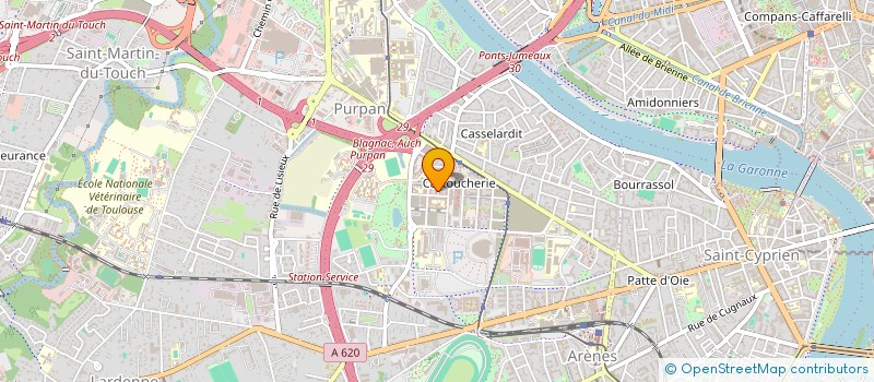localisation de l'entreprise CABALLE CONSULTING  TOULOUSE