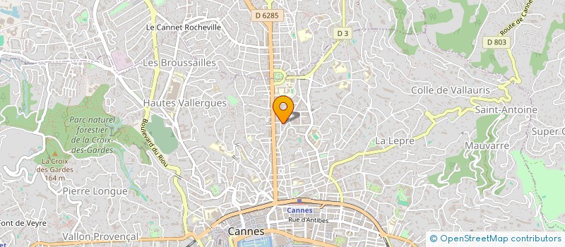 localisation de l'entreprise CABALLER  CANNES