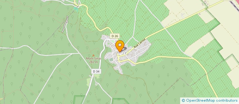 localisation de l'entreprise CABALLYNE  VERZY