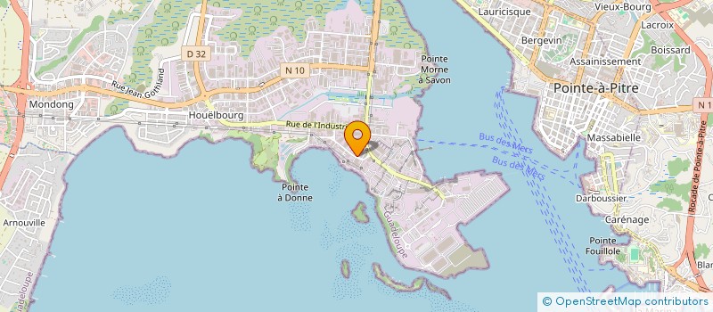 localisation de l'entreprise CABALO à BAIE-MAHAULT