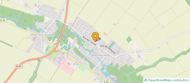 localisation de l'entreprise CABALOI  WARMERIVILLE